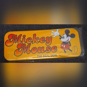 Mickey Mouse Disney Metal Tin Pencil Case